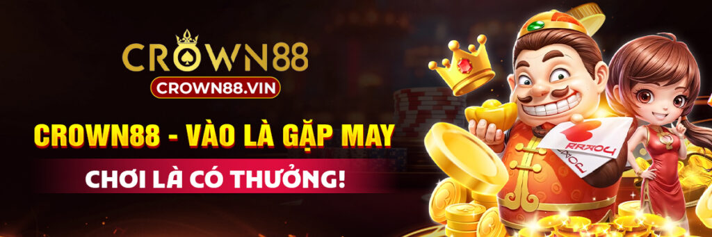 Tham gia Crown88.vin để tận hưởng trải nghiệm giải trí đỉnh cao và cơ hội trúng thưởng mỗi ngày!