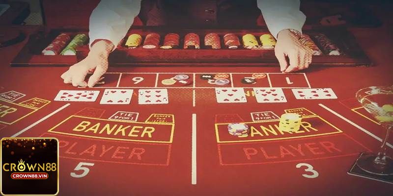 Luật Baccarat Crown88 cơ bản cho tay chơi mới