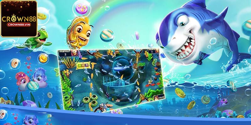 Hướng dẫn chi tiết các bước tham gia chơi Bắn Cá Crown88