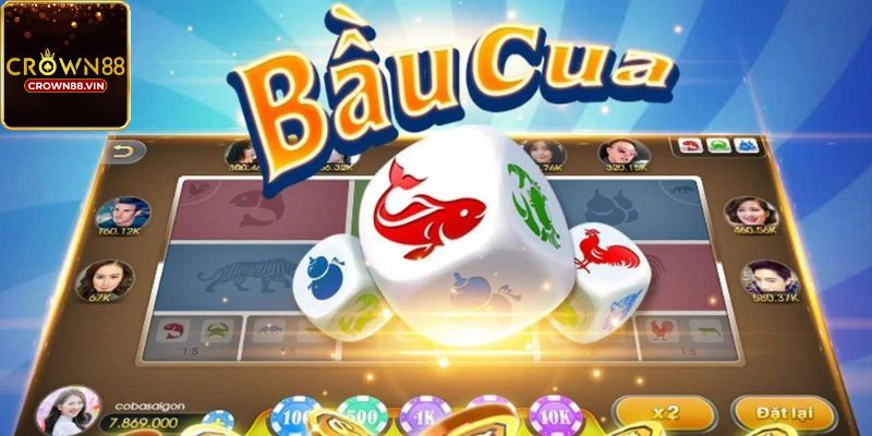 Tổng quan về game Bầu cua Crown88