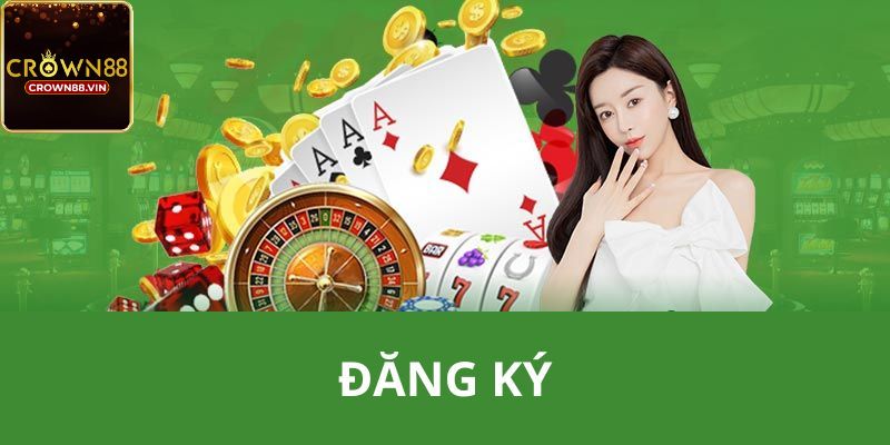 Hướng dẫn Đăng ký Crown88 bằng máy tính