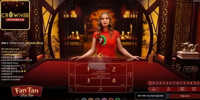 Các cửa đặt cược Fantan Crown88 anh em nên biết