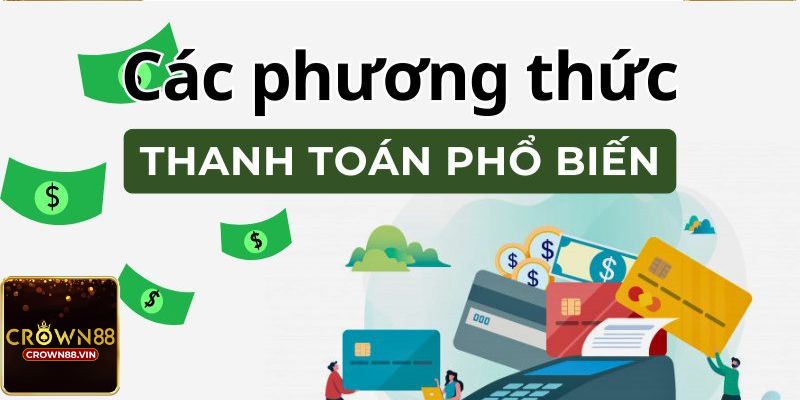Phương thức thanh toán Crown88 - USDT