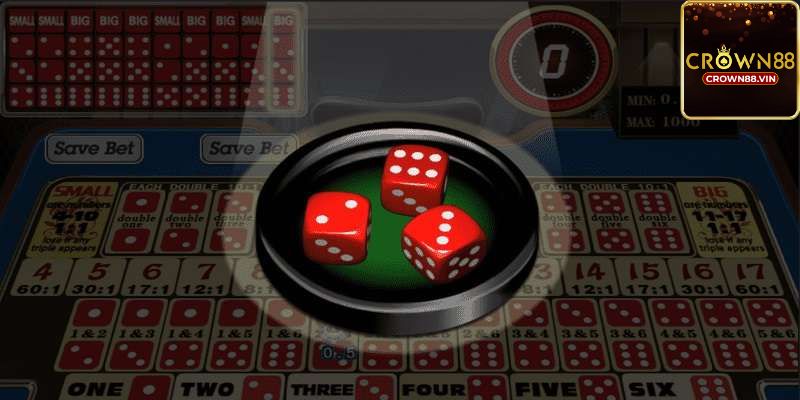 Các loại cược thông dụng trong game Sicbo Crown88