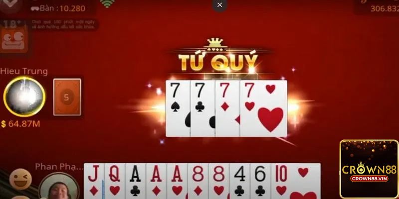 Crown88 - Cổng game chơi Tiến lên tin cậy số 1 thị trường